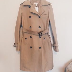 H&M Camel Trench Coat